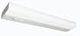American Fluorescent TUQ120W Undercabinet Light, White, with Outlet and Switch, 24-1/8-Inch