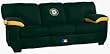 Oakland Athletics Classic Series Three Person Team Logo Sofa Couch