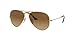 Ray-Ban Original Aviator Sunglasses (RB3025) Gold/Brown Metal - Polarized - 58mm