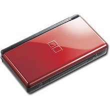 Nintendo DS Lite Handheld Console (Crimson Red & Black)