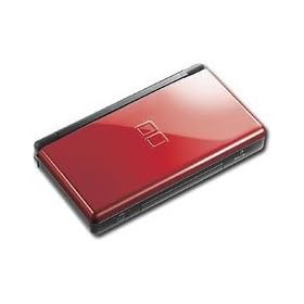 Nintendo DS Lite Handheld Console (Crimson Red & Black)