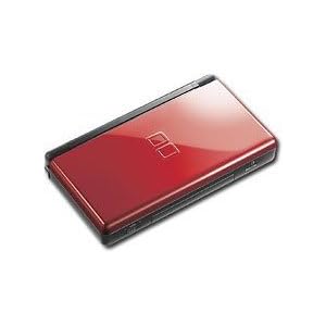 Nintendo DS Lite Handheld Console (Crimson Red & Black)
