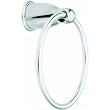 CSI Donner YB8086CH Mason Chrome Towel Ring