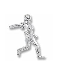 Female Jogger Charm