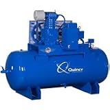 Quincy 10-HP 120-Gallon Two-Stage Air Compressor (230V 3-Phase) - P2103DS12HCB-230.3