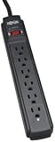 Tripp Lite TLP606B Protect It! BLK Surge 6 outlet (3 Transformers) 6ft Cord 750 Joules