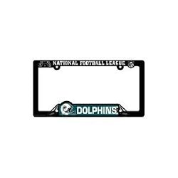 Miami Dolphins PLASTIC License Plate Frame