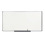 Quartet TE548A Quartet Total Erase Marker Board, 96 x 48, White, Gray Aluminum Frame