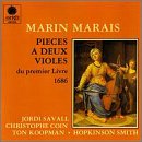 Marin Marais: Pieces a deux violes du premier livre, 1686