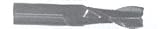 RU4900 SOLID CARBIDE 2 FLUTE UP-CUT STANDARD SPIRAL ROUTER BIT 3/8 DIA X 1-1/4 CL X 1/2 SHANK