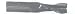 RD1600 SOLID CARBIDE 2 FLUTE DOWN CUT STANDARD SPIRAL ROUTER BIT 1/8 DIA X 1/2 CL X 1/4 SHANK