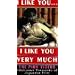 I Like You...I Like You Very Much [VHS]