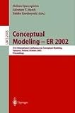 Review Springer  / Conceptual Modeling - ER 2002