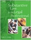 Substantive Law for the Legal Professional