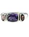 Bask Amethyst & Rhodalite Garnet Ring