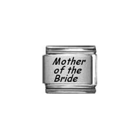 Clearly Charming Mother of the Bride Laser Italian Charm