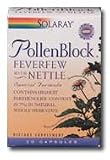 Solaray - PollenBlock, 30 Capsules