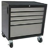 Clarke Black Heavy Duty Steel Premium 5 Drawer Tool Chest 26.5