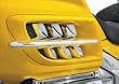 Kuryakyn 7319 Premier Shark Gills with Fairing Radiator Vent Trim
