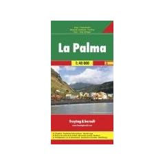 Freytag Berndt Autokarten, La Palma - Ma�stab 1:40 000 (Road and Leisure Time Map)