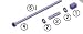 Fontaine Wedge-stop rod KIT- ROD-1108