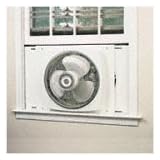 Lasko #2155A Electrically Reversible Window Fan, 16 Inches