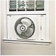 Lasko #2155A Electrically Reversible Window Fan, 16 Inches
