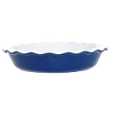 Emile Henry 12-Inch Pie Dish Azure Blue