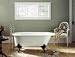 Kohler Iron Works Historic K-710-W-0 White Bath with White Exterior