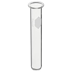 Kimble Kimax, Test Tube With Lip and Marking Spot, 15 x 125mm (O.D. x Length) (Pack of 72)