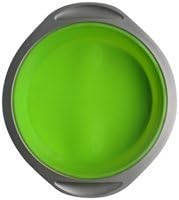 Round Cake Pan Non Stick Silicone Bakeware by TidyBake (green)