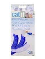 Cat it Pet Water Fountain Spare Filters Pack O 3 Cat-it