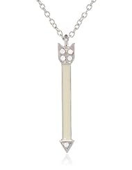 Shameless Jewelry "Eye Candy" Arrow Fun Enamel Pendant Necklace