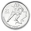 Olympic 2010 Vancouver Hockey Coin Olympic 2010 Vancouver Hockey Coin