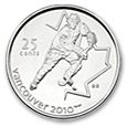 Olympic 2010 Vancouver Hockey Coin