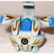 Bakugan Bakupearl B2 Single LOOSE Figure Haos WARIUS Grey 460G by Bakugan Battle Brawlers
