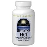 BETAINE HCL 650mg 90 Tablettenvon "Source Naturals�"