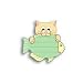Pet Tag - Cat with Fish