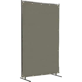 Steiner Welding Screen - 6Ft.L x 8Ft.H, Olive Cotton Duck, Model# 50186