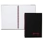 Black and Red Wirebound Book, A4, Perforated, Polypropylene JDKE67008