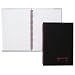 Black n' Red Ruled Squares Notebook with Folder