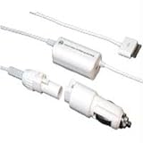 Battery Technology Car/Air Power Adapter for iPod with Dock Connector