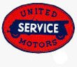 United Service Motors Reproduction Vintage Sign
