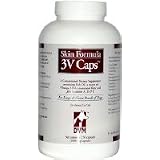 DVM Pharmaceuticals Skin Formula 3V Caps Large/Giant (250 cap bottle (Large/Giant))