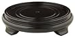 Classic Asian Japanese Decor - 1.5" - 13" Cherry Rosewood Stain Round Decorative Display Stand Lamp Bases - 24 Sizes