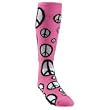 Red Lion Peace Knee High Socks Red Lion Peace Knee High Socks