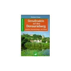 Genu�radeln auf dem Donauradweg. Zwischen Donaueschingen und Passau