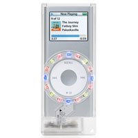 Griffin Disko Polycarbonate Case with Multi-Colored Lights for iPod nano 1G, 2G (Clear)
