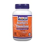 ACETYL L-CARN 750mg - 90 TABS., (Now Food)