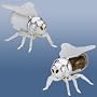 Bee Salt and Pepper Shakers Set